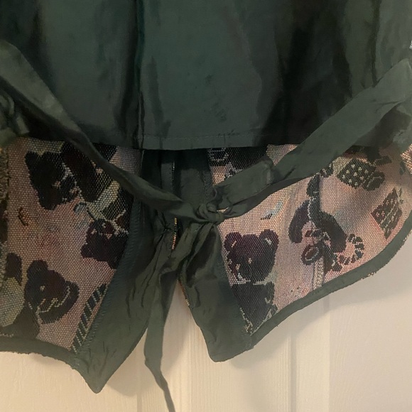 Vintage Tapestry Teddy Bear Christmas Vest by White Stag X-Large - Picture 8 of 8